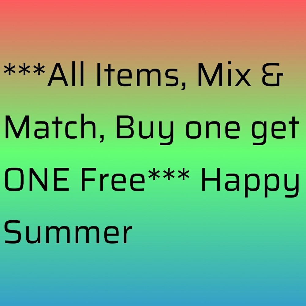Buy one get one free